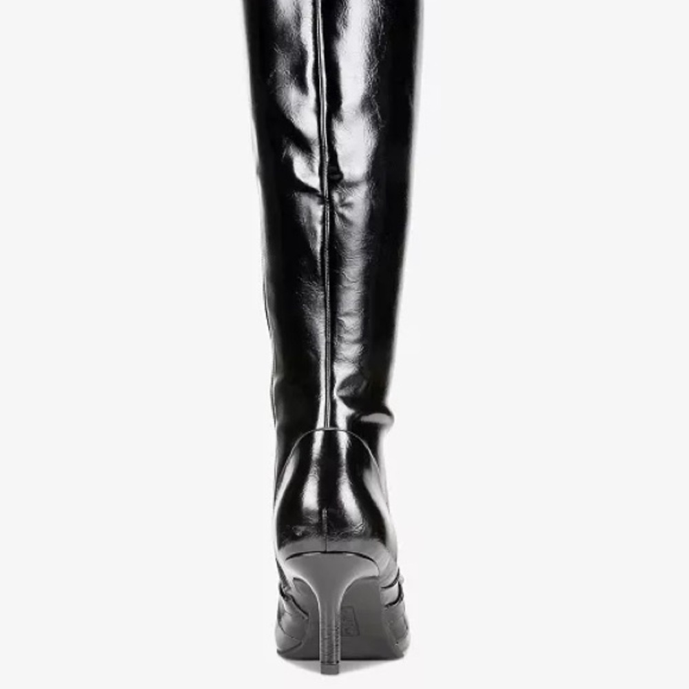 Wild Pair Black Knee-High Women's Boots - Picture 3 of 6